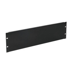 Phasak PHO 5003 Panel frontal ciego 19 3U negro, Tapa ciega, Negro