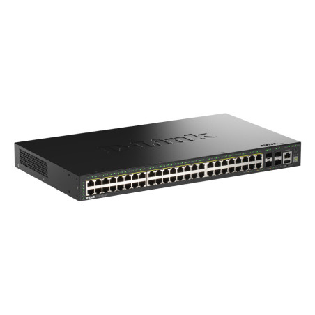 D-Link DGS-1530-52P/E DGS-1530-52P/E, Gestionado, L2, Gigabit Ethernet (10/100/1000), Bidireccional completo (Full duplex),