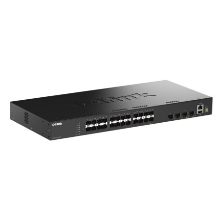 D-Link DGS-1530-28S/E DGS-1530-28S/E, Gestionado, L2, Bidireccional completo (Full duplex), Montaje en rack