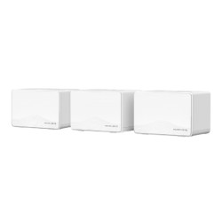 Mercusys HALO H25BE(3-PACK) Halo H25BE, Blanco, Interno, Sistema de malla, 650 m², Doble banda (2,4 GHz / 5 GHz), Wi-Fi 7