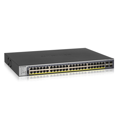 NETGEAR GS752TP-300EUS GS752TP-300EUS, Gestionado, L2/L3/L4, Gigabit Ethernet (10/100/1000), Energía sobre Ethernet (PoE),