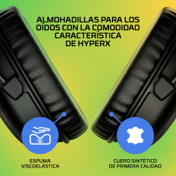 HyperX 6Y2G8AA Auriculares gaming inalámbricos Cloud II Core, Inalámbrico y alámbrico, Juego, 10 - 21000 Hz, 293 g, 2
