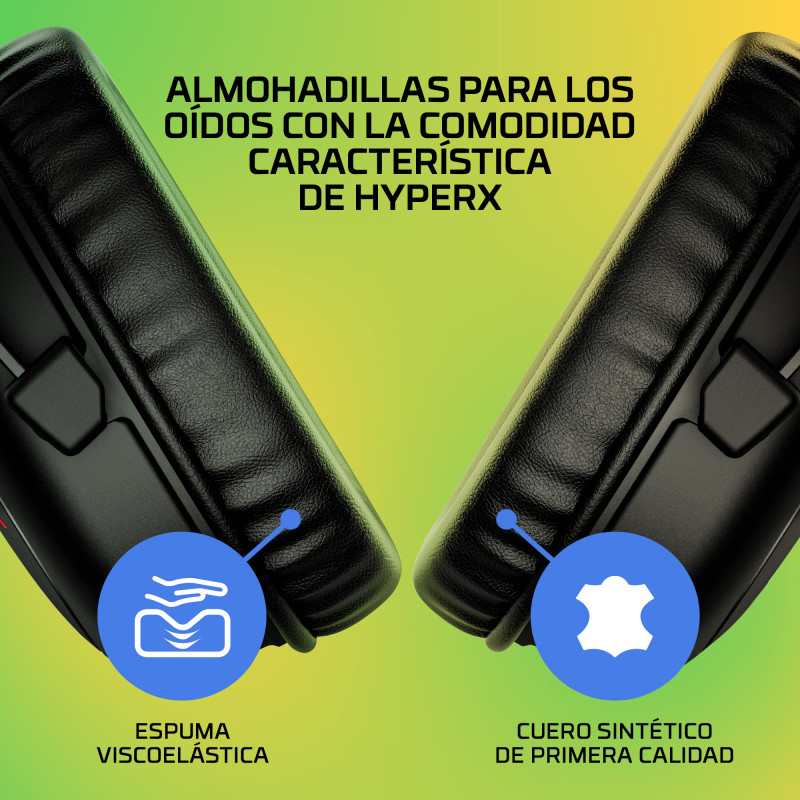 HyperX 6Y2G8AA Auriculares gaming inalámbricos Cloud II Core, Inalámbrico y alámbrico, Juego, 10 - 21000 Hz, 293 g,