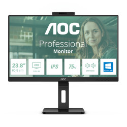 AOC 24P3CW 24P3CW, 60,5 cm (23.8"), 1920 x 1080 Pixeles, Full HD, LED, 4 ms, Negro