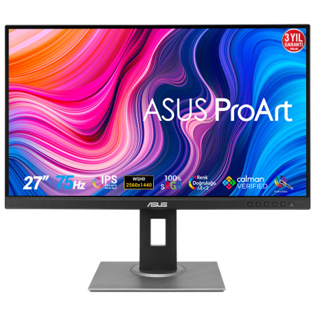 ASUS 90LM05L1-B01370 ProArt PA278QV, 68,6 cm (27"), 2560 x 1440 Pixeles, Quad HD, LED, 5 ms, Negro