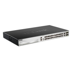 D-Link DGS-3130-30TS/SI DGS-3130-30TS, Gestionado, L3, Gigabit Ethernet (10/100/1000), Montaje en rack