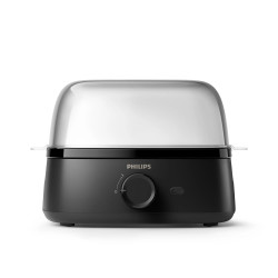 Philips HD9137/90 3000 series Egg Cooker HD9137/90 Huevos perfectamente cocinados cada día, 6 huevos, Polipropileno (PP), 2