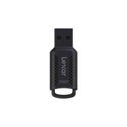 Lexar LJDV400256G-BNBNG JumpDrive V400, 256 GB, USB tipo A, 3.2 Gen 1 (3.1 Gen 1), Sin tapa, 3,6 g, Negro