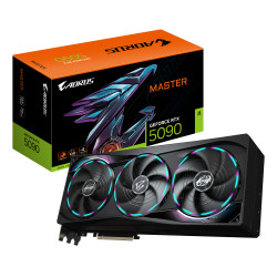 GIGABYTE GV-N5090AORUS M-32GD AORUS GeForce RTX 5090 MASTER 32G Tarjeta Gráfica - 32GB GDDR7, 512 bits, PCI-E 5.0, 2655MHz