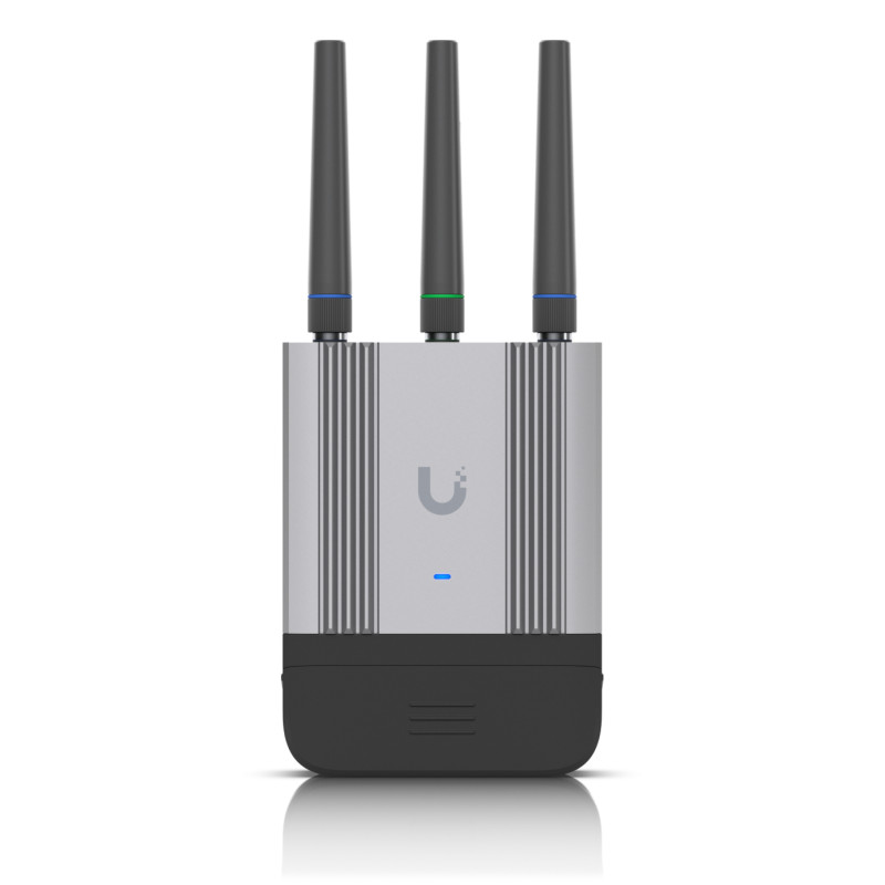 Ubiquiti UMR-INDUSTRIAL UMR-Industrial, Router de red móvil, Negro, Gris, Aluminio, Policarbonato (PC), Montaje en
