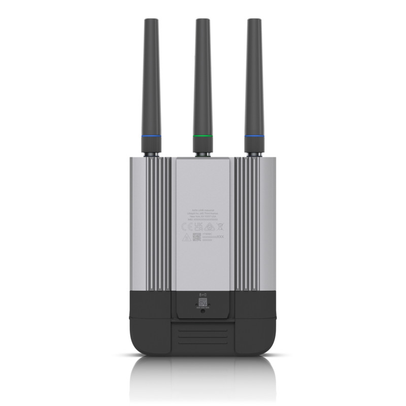Ubiquiti UMR-INDUSTRIAL UMR-Industrial, Router de red móvil, Negro, Gris, Aluminio, Policarbonato (PC), Montaje en