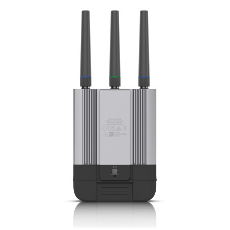 Ubiquiti UMR-INDUSTRIAL UMR-Industrial, Router de red móvil, Negro, Gris, Aluminio, Policarbonato (PC), Montaje en
