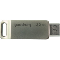 Goodram ODA3-0320S0R11 ODA3, 32 GB, USB Type-A / USB Type-C, 3.2 Gen 1 (3.1 Gen 1), 60 MB/s, Girar, Plata