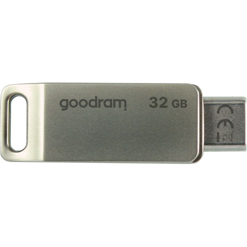 Goodram ODA3-0320S0R11 ODA3, 32 GB, USB Type-A / USB Type-C, 3.2 Gen 1 (3.1 Gen 1), 60 MB/s, Girar, Plata
