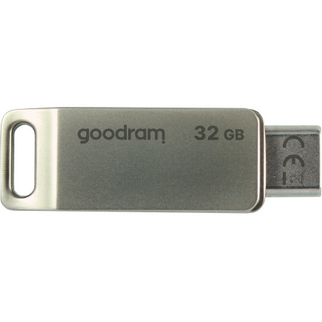 Goodram ODA3-0320S0R11 ODA3, 32 GB, USB Type-A / USB Type-C, 3.2 Gen 1 (3.1 Gen 1), 60 MB/s, Girar, Plata