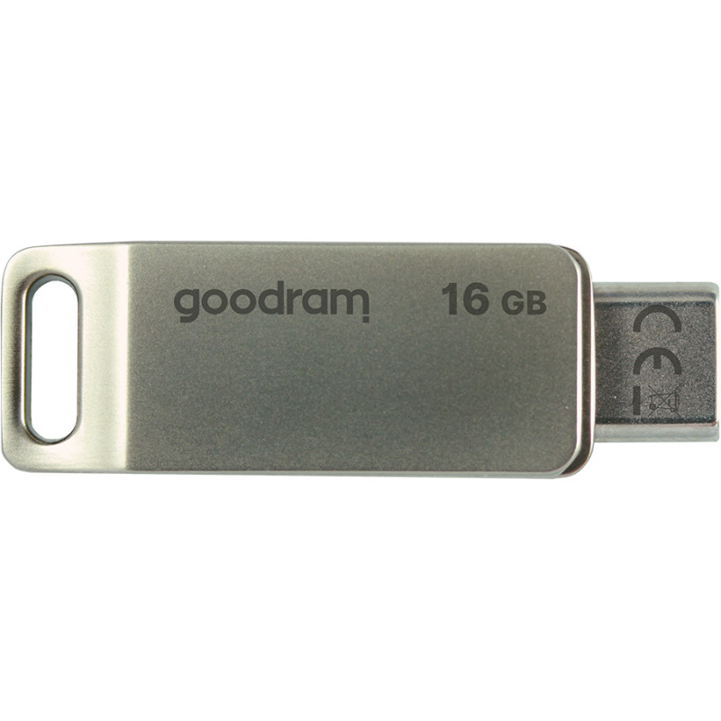 Goodram ODA3-0160S0R11 ODA3, 16 GB, USB Type-A / USB Type-C, 3.2 Gen 1 (3.1 Gen 1), 60 MB/s, Girar, Plata