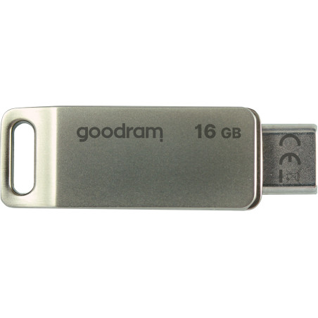 Goodram ODA3-0160S0R11 ODA3, 16 GB, USB Type-A / USB Type-C, 3.2 Gen 1 (3.1 Gen 1), 60 MB/s, Girar, Plata