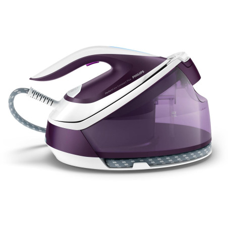 Philips GC7933/30 Centro de planchado PerfectCare Compact Plus GC7933/30, 2400 W, 450 g/min, Suela SteamGlide Plus, 6,5 bar,