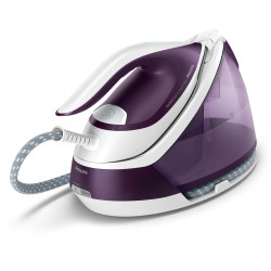 Philips GC7933/30 Centro de planchado PerfectCare Compact Plus GC7933/30, 2400 W, 450 g/min, Suela SteamGlide Plus, 6,5 bar, 2