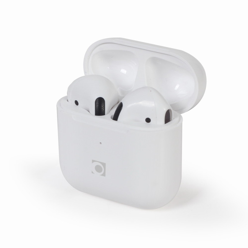 Gembird TWS-MLA-GW TWS-MLA-GW, Inalámbrico, Llamadas/Música, 20 - 20000 Hz, 29 g, Auriculares, Blanco
