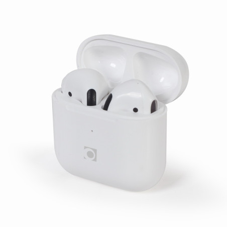 Gembird TWS-MLA-GW TWS-MLA-GW, Inalámbrico, Llamadas/Música, 20 - 20000 Hz, 29 g, Auriculares, Blanco