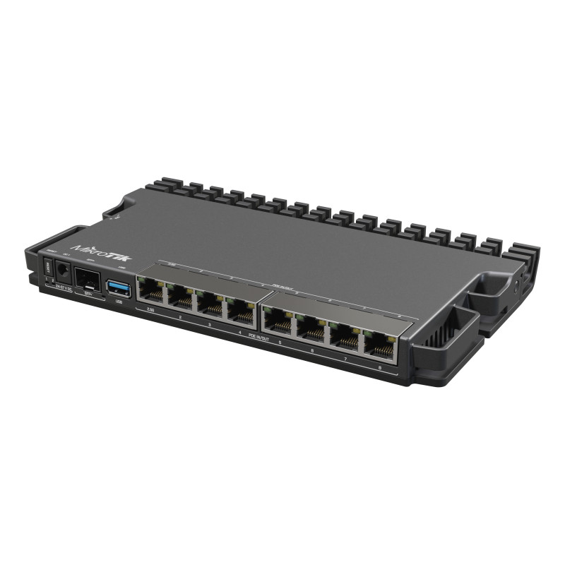 Mikrotik RB5009UG+S+IN RB5009UG+S+IN, Ethernet WAN, 2.5 Gigabit Ethernet, Negro