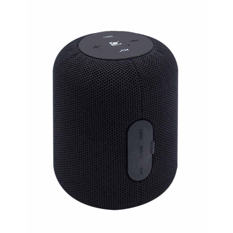 Gembird SPK-BT-15-BK SPK-BT-15-BK, 5 W, 100 - 20000 Hz, 85 dB, Inalámbrico y alámbrico, 10 m, MicroUSB