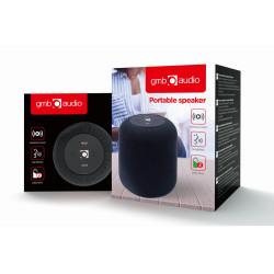 Gembird SPK-BT-15-BK SPK-BT-15-BK, 5 W, 100 - 20000 Hz, 85 dB, Inalámbrico y alámbrico, 10 m, MicroUSB 2