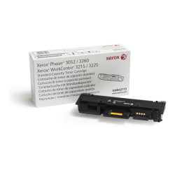 Xerox 106R02775 Phaser 3260 WorkCentre 3225 Cartucho tóner NEGRO capacidad normal (1500 págs), 1500 páginas, Negro, 1