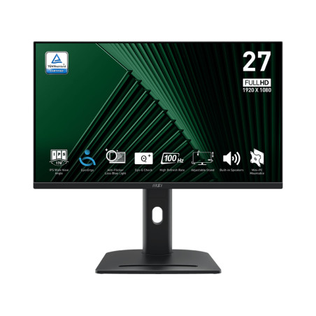 MSI 9S6-3PC39M-066 PRO MP275PG, 68,6 cm (27"), 1920 x 1080 Pixeles, Full HD, LCD, 4 ms, Negro