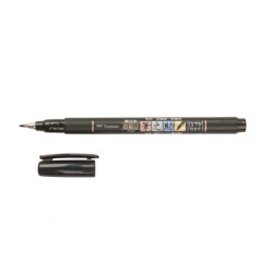 Tombow WS-BS-1P WS-BS-1P, Tinta con base de agua, Negro, Negro, Alrededor, Blister, 1 pieza(s)