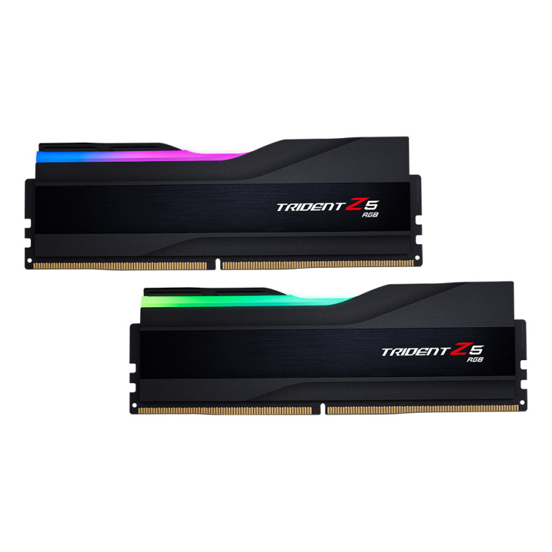 G.Skill F5-6000J3636F32GX2-TZ5RK Trident Z5 RGB F5-6000J3636F32GX2-TZ5RK, 64 GB, 2 x 32 GB, DDR5, 6000 MHz, 288-pin DIMM