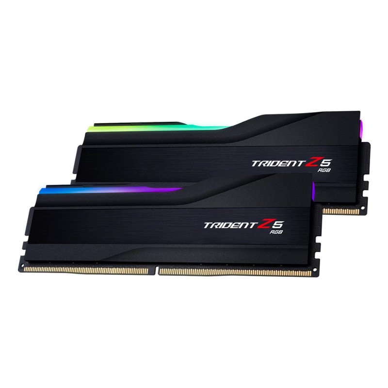 G.Skill F5-6000J3636F32GX2-TZ5RK Trident Z5 RGB F5-6000J3636F32GX2-TZ5RK, 64 GB, 2 x 32 GB, DDR5, 6000 MHz, 288-pin DIMM