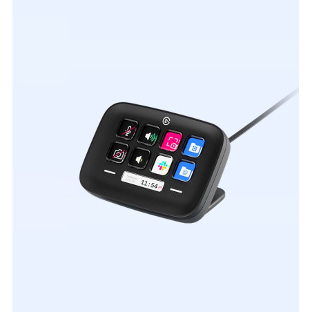 Elgato 10GBJ9911 Stream Deck Neo, Negro, 8 botones, 107 mm, 26 mm, 78 mm, 210 g