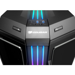 COUGAR 106KMT0008-00 Gemini T Pro, Midi Tower, PC, Negro, ATX, CEB, micro ATX, Mini-ITX, 17 cm, 40 cm 2