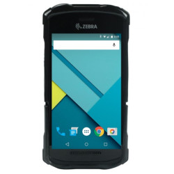 Mobilis 065003 065003, Funda, Negro, Zebra, Termoplástico de poliuretano (TPU), TC51/52/56/57, 44 g 2