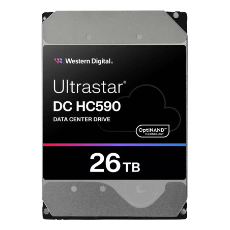 Western Digital 0F65672 DC HC590, 26 TB, 7200 RPM, 3.5", SATA