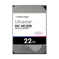 Western Digital 0F48052 Ultrastar DH HC570, 22 TB, 7200 RPM, 512 MB, 3.5", SAS