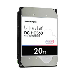 Western Digital 0F38652 Ultrastar DC HC560, 20 TB, 7200 RPM, 3.5", SAS 2