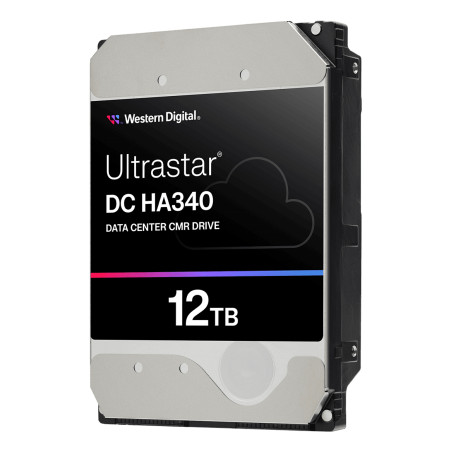 Western Digital 0B47063 Ultrastar DC HA340, 12 TB, 7200 RPM, 512 MB, 3.5", SATA