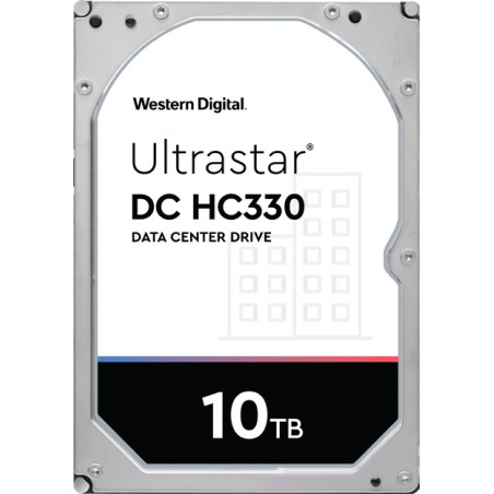 Western Digital 0B42266 Ultrastar DC HC330, 10 TB, 7200 RPM, 256 MB, 3.5", Serial ATA III