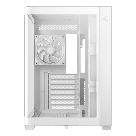 DeepCool R-CG530U-WHAGA4-G CG530U 4F, Torre, PC, Blanco, ATX, ITX, micro ATX, Acrilonitrilo butadieno estireno (ABS), SPCC,