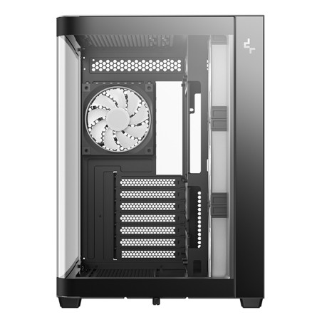 DeepCool R-CG530U-BKAGA4-G CG530U 4F, Torre, PC, Negro, ATX, ITX, micro ATX, Acrilonitrilo butadieno estireno (ABS), SPCC,