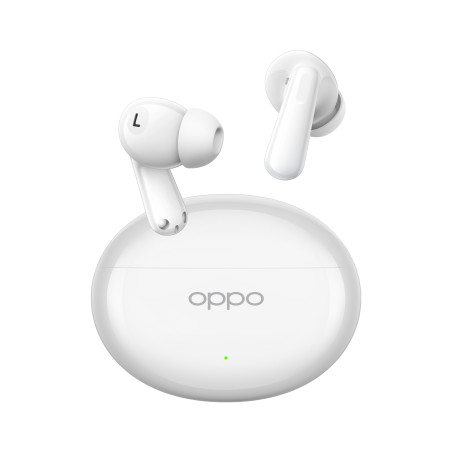 OPPO 110070330264 Enco Air4, True Wireless Stereo (TWS), Llamadas/Música, 20 - 20000 Hz, Auriculares, Blanco