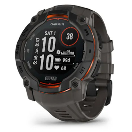 Garmin 010-02935-00 Instinct 3 Solar, 3,3 cm (1.3"), MIP, Pantalla táctil, GPS (satélite), 58 g