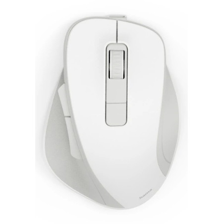 Hama 00173082 WM-500, mano derecha, Óptico, RF inalámbrico, 1600 DPI, Blanco