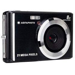AgfaPhoto DC5200-BK Realishot DC5200, 21 MP, 5616 x 3744 Pixeles, CMOS, HD, 89 g, Negro