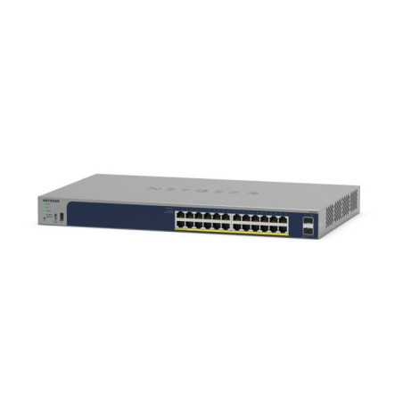 NETGEAR GS724TPP-300EUS GS724TPv3, Gestionado, L2, Gigabit Ethernet (10/100/1000), Energía sobre Ethernet (PoE), Montaje en