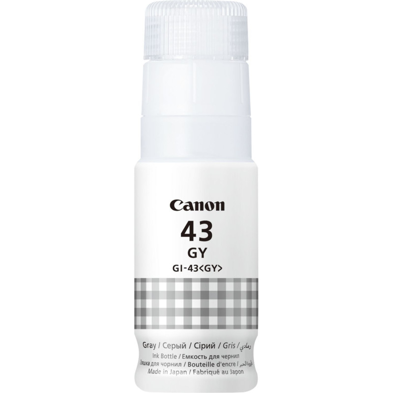 Canon 4707C001 GI-43GY, Original, Gris, Canon, PIXMA G640 PIXMA G540, 60 ml, Inyección de tinta