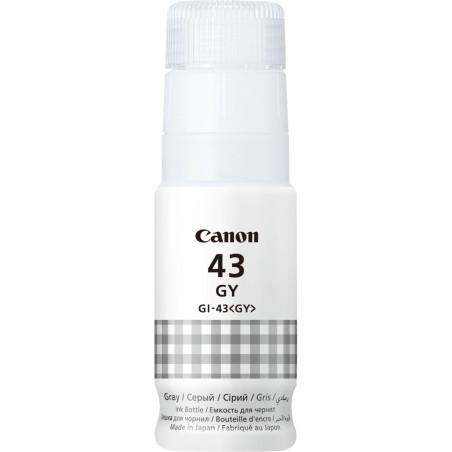 Canon 4707C001 GI-43GY, Original, Gris, Canon, PIXMA G640 PIXMA G540, 60 ml, Inyección de tinta